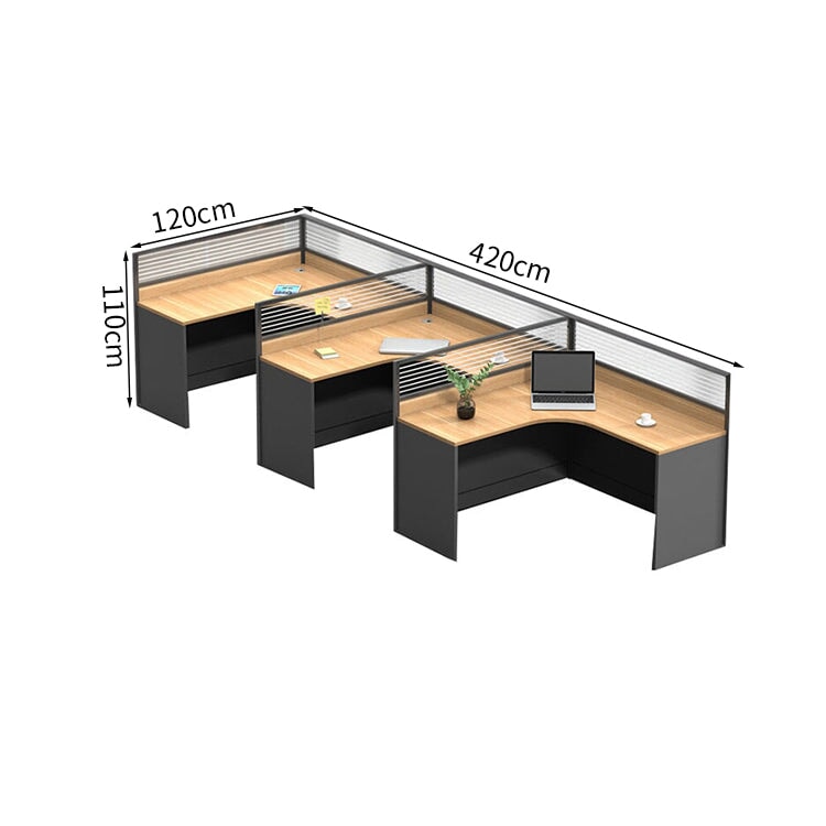 オフィスデスク　ワークデスク　パソコンデスク　事務用デスク　デスク　トップパネル　配線孔　ナチュラル　カスタマイズ可能　BGZ-229 