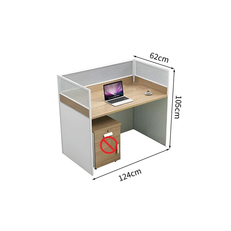 オフィスデスク　事務用デスク　事務机　ワークデスク　デスク　トップパネル付き　配線穴　サイドキャビネット　木目調　カスタマイズ可能　BGZ-K-070   