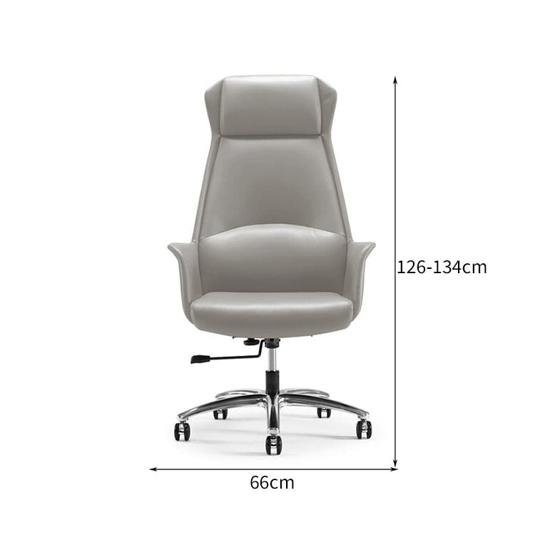 カウレザー　リクライニング　ボリューム感　高反発ウレタン　弾力性　チェア　オフィスチェア　ふくよか　快適　シンプルモダン　上質　
