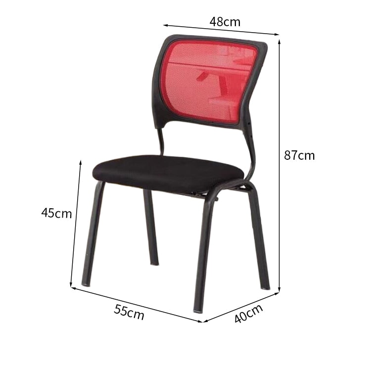 Ｓ形状　背もたれ　メッシュ　通気性　スチールフレーム　安定感　チェア　オフィスチェア　シンプル　ミニマル　快適　爽やか　ブラック　BGY-K-041