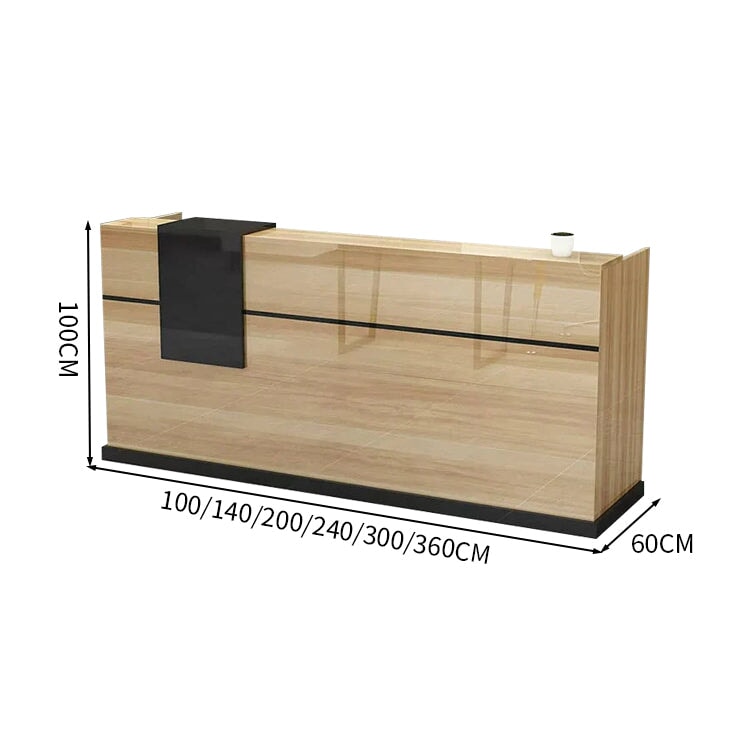 受付カウンター　レジカウンター　オフィス受付　カウンター　焼付塗装　オープン収納　鍵付き引き出し　マーブル模様　カスタマイズ可能　JDT-072　