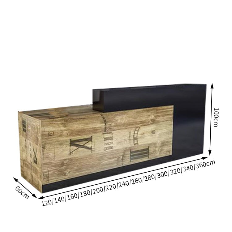 作業台　お洒落　鍵付き　荷物置き　レジカウンター　レジ台　引き出し付き　カウンター　レジ　業務用　飲食店　シンプル　マーブル　カスタマイズ可能　JDT-T034