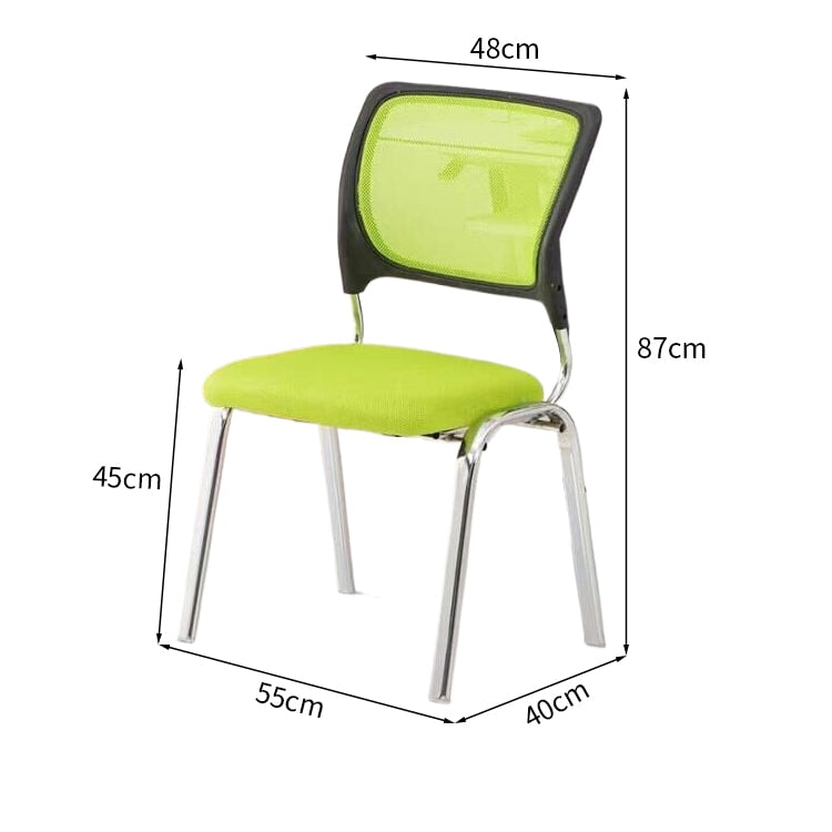 Ｓ形状　背もたれ　メッシュ　通気性　スチールフレーム　安定感　チェア　オフィスチェア　シンプル　ミニマル　快適　爽やか　ブラック　BGY-K-041