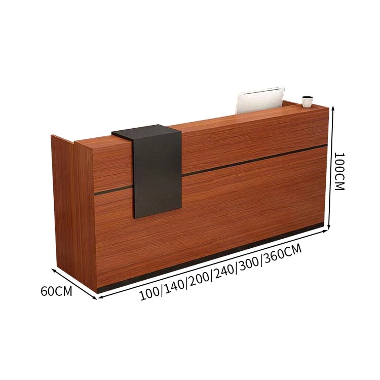 受付カウンター　レジカウンター　オフィス受付　カウンター　焼付塗装　オープン収納　鍵付き引き出し　マーブル模様　カスタマイズ可能　JDT-072　