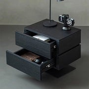 洗練されたモジュラー収納ナイトテーブル｜大容量引き出し・静音スライド｜多色展開インテリア家具