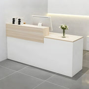 錠付き引き出し付き×エコ板材使用｜モダン受付カウンター（カスタマイズ対応）