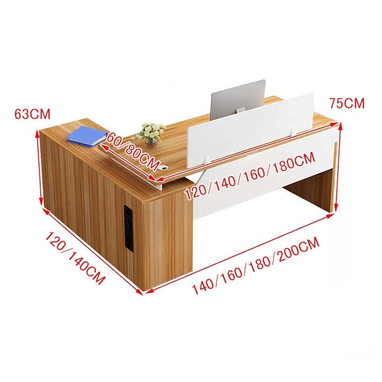 オフィスデスク　事務用デスク　ワークデスク　パソコンデスク　デスク　サイドキャビネット　幕板付き　鍵付き引き出し　PC収納　カスタマイズ可能　BGZ-160 
