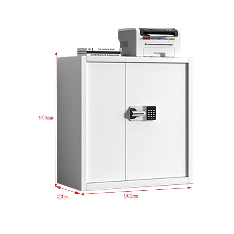 指紋認証　電子錠　冷間圧延鋼板　速い　サイドキャビネット　ファイリングキャビネット　シンプル　ホワイト　グレー　レッド 　カスタマイズ可能　CWG-T076　