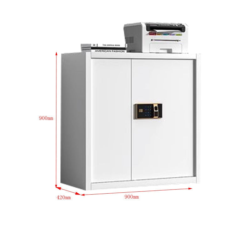 指紋認証　電子錠　冷間圧延鋼板　速い　サイドキャビネット　ファイリングキャビネット　シンプル　ホワイト　グレー　レッド 　カスタマイズ可能　CWG-T076　