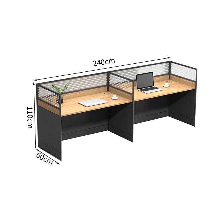 オフィスデスク　ワークデスク　パソコンデスク　事務用デスク　デスク　トップパネル　配線孔　ナチュラル　カスタマイズ可能　BGZ-229 