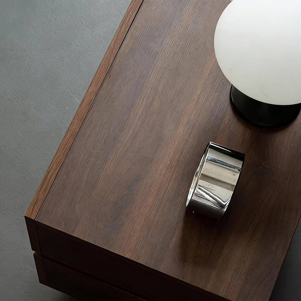 洗練されたモジュラー収納ナイトテーブル｜大容量引き出し・静音スライド｜多色展開インテリア家具