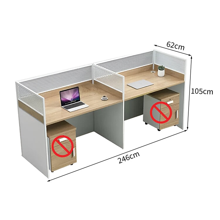 オフィスデスク　事務用デスク　事務机　ワークデスク　デスク　トップパネル付き　配線穴　サイドキャビネット　木目調　カスタマイズ可能　BGZ-K-070   