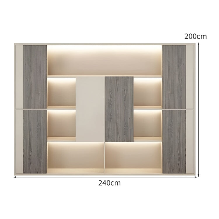 エグゼクティブデスク　オフィスデスク　役員机　ダイヤル錠　キャスター付き　排気口付き　L字型　配線ボックス付き　ブラウン　カスタマイズ可能　LBZ-K-040   