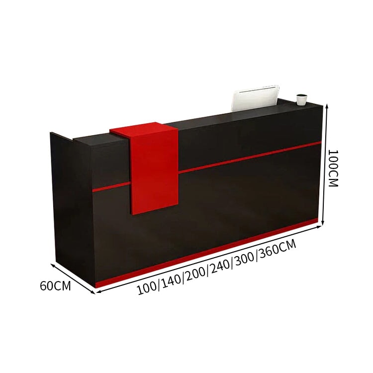 受付カウンター　レジカウンター　オフィス受付　カウンター　焼付塗装　オープン収納　鍵付き引き出し　マーブル模様　カスタマイズ可能　JDT-072　