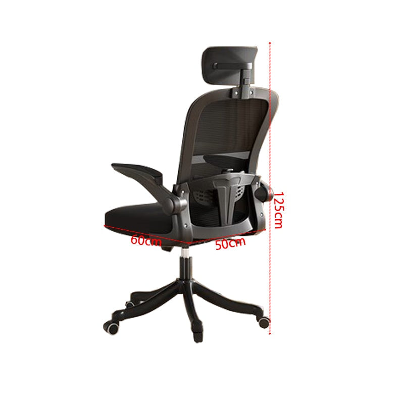 人間工学　可動式ヘッドレスト付き　エルゴノミクスデザイン　エルゴヒューマンプロ　メッシュ　ラテックス　機能性　ワークチェア　オフィスチェア　チェア　グレー　