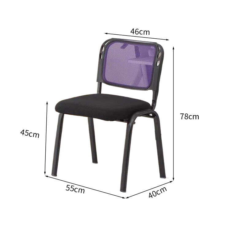 Ｓ形状　背もたれ　メッシュ　通気性　スチールフレーム　安定感　チェア　オフィスチェア　シンプル　ミニマル　快適　爽やか　ブラック　BGY-K-041