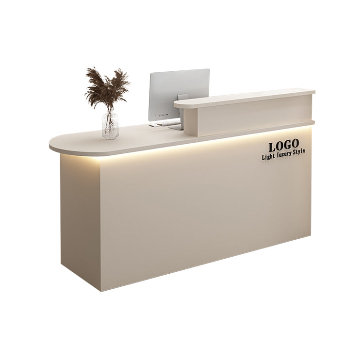 受付カウンター　レジカウンター　カウンター　受付デスク 高級感　扉付き　キーボードトレイ付き　カスタマイズ可能
