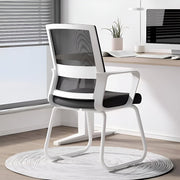 人間工学　フィット感　ループ脚　安定性　耐荷重　高密度ウレタン　柔らか　オフィスチュエア　チェア　椅子　シンプル　ミニマル　ホワイト　ブラック　BGY-K-042　 