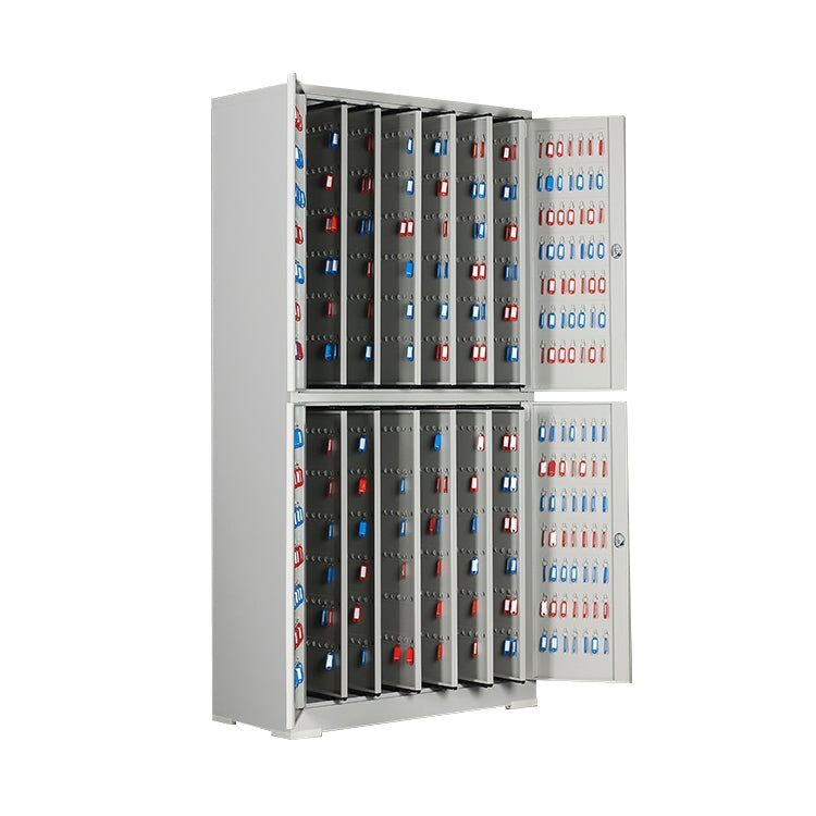 キャビネット　キーボックス　収納　大容量　多段式　冷間加工　スライドレール　キーフック　可動棚板　錠付き　パスワードタイプ　指紋認証タイプ　実用　安全性　洗練　