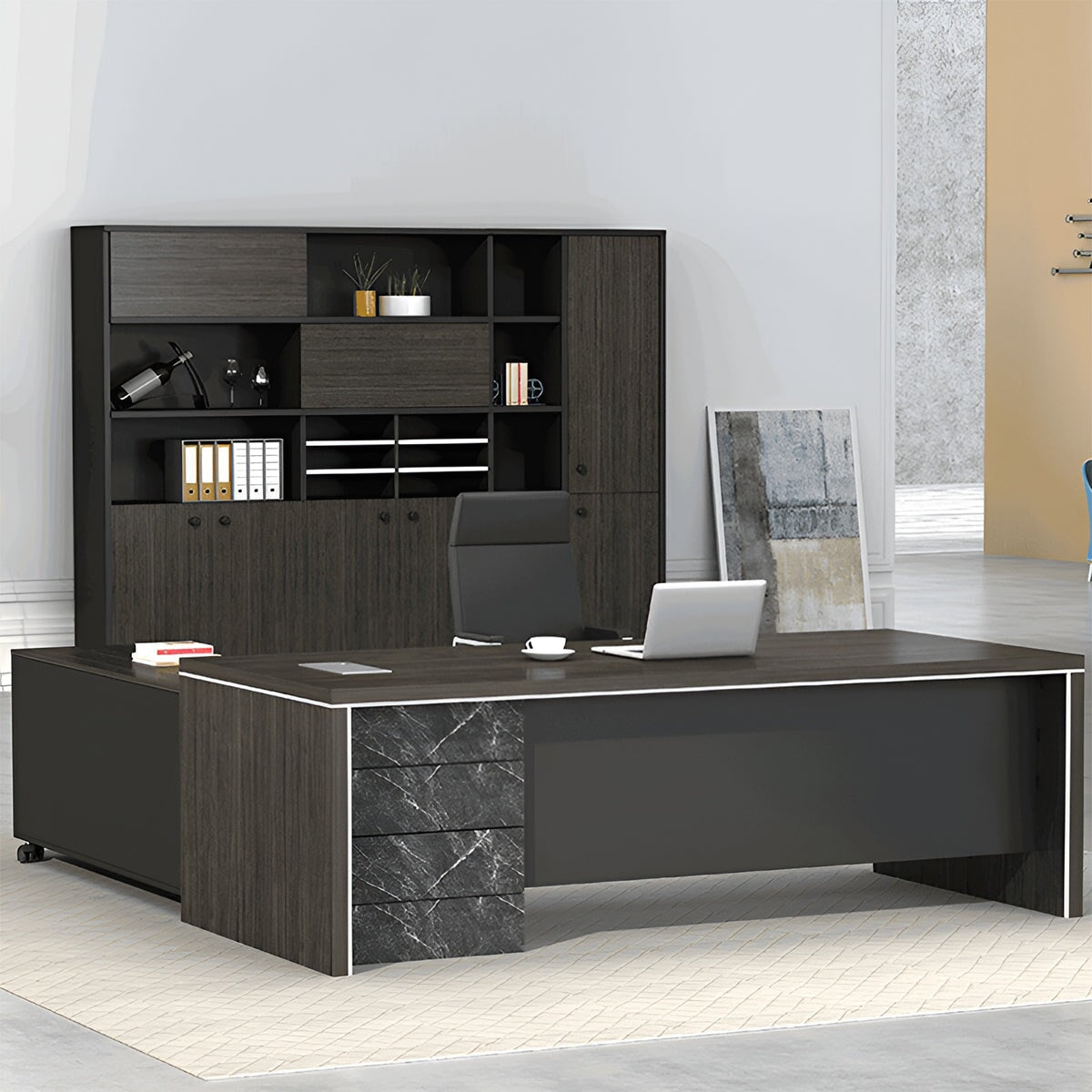 組み合わせ可能　引き戸　扉付き収納　オープン収納　衣類収納　分類収納　多目的　収納キャビネット　キャビネット　収納棚　木目調　落ち着き　大容量　ブラック　カスタマイズ可能　