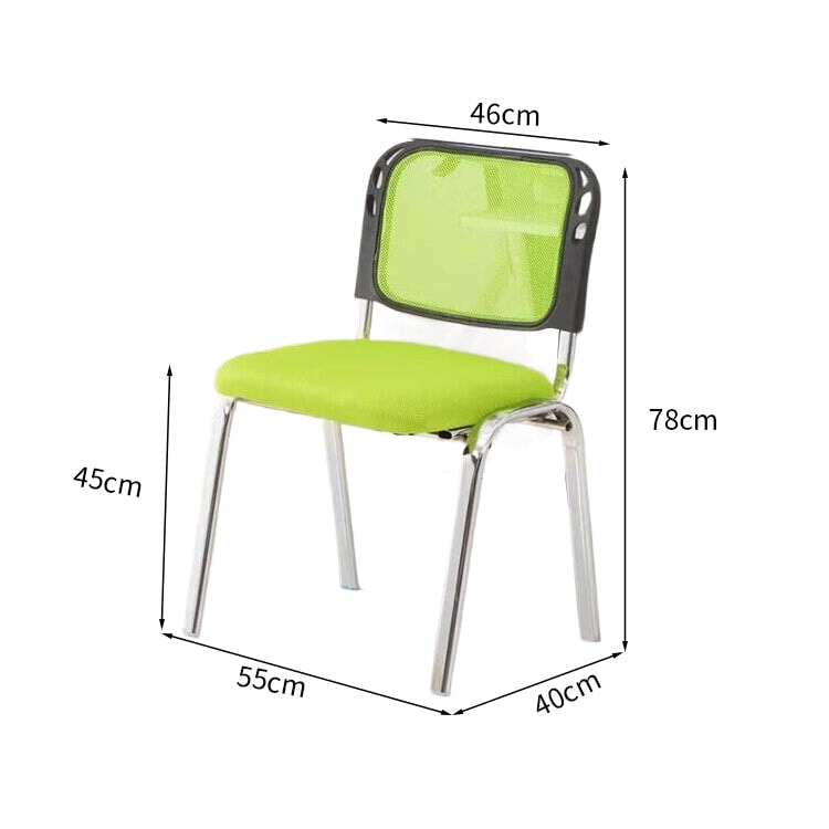 Ｓ形状　背もたれ　メッシュ　通気性　スチールフレーム　安定感　チェア　オフィスチェア　シンプル　ミニマル　快適　爽やか　ブラック　BGY-K-041