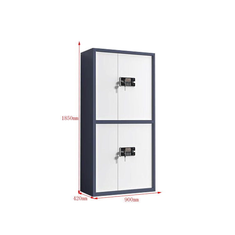 指紋認証　電子錠　冷間圧延鋼板　速い　サイドキャビネット　ファイリングキャビネット　シンプル　ホワイト　グレー　レッド 　カスタマイズ可能　CWG-T076　