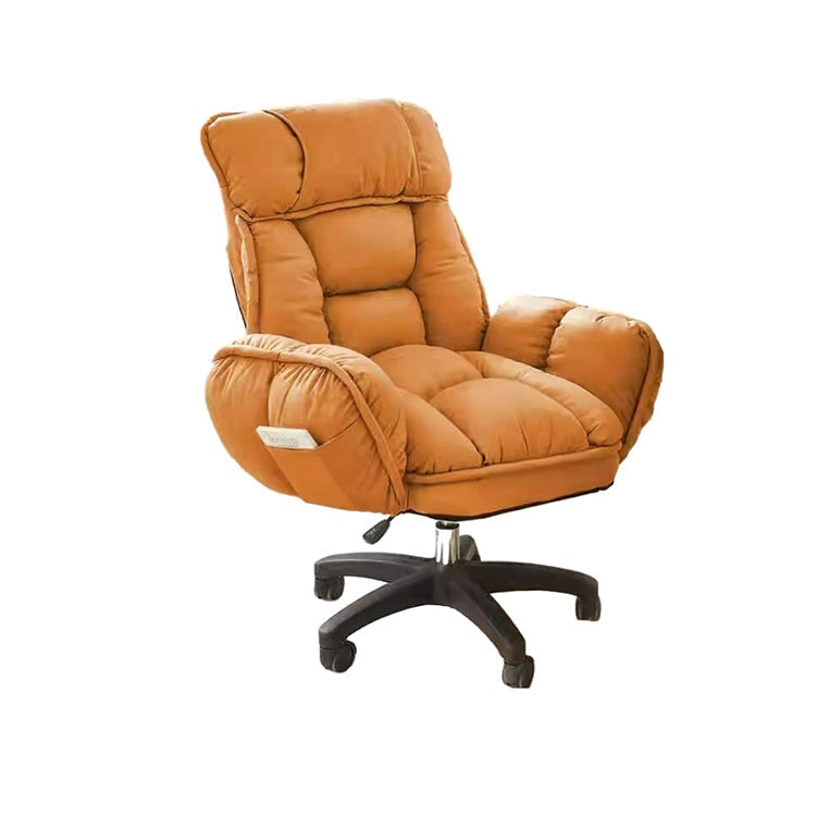 リクライニング機能　モダン　オシャレ　肉厚　ワークチェア　オフィスチェア　ポリエステル生地　シリコンフィル　高密度ウレタンフォーム　通気性　オフホワイト　カーキ　