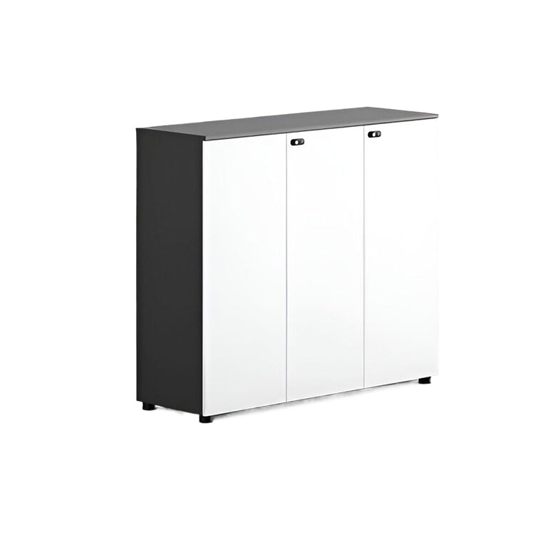 背板付き　安定性　ダイヤル錠　エコ板材　可動棚板　アジャスター　キャビネット　収納キャビネット　大容量　実用　シンプル　ホワイト　ナチュラル　カスタマイズ可能　CWG-K-022