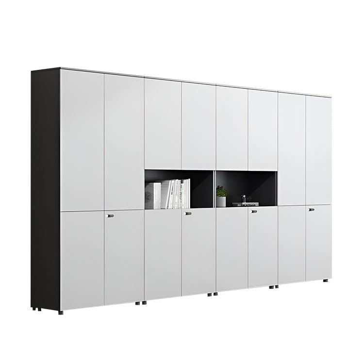 分類収納 × ダイヤル錠 × 組み合わせ自由｜多目的ホワイト収納キャビネット（カスタマイズ対応）