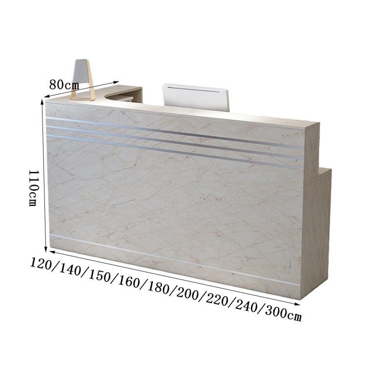 多段式収納棚　扉付き収納　分類収納　エコ板材　上部天板　受付カウンター　カウンター　レジ台　シンプル　マーブル柄　洗練　実用　ブラック　ホワイト　JDT-K061