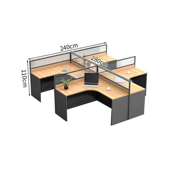 オフィスデスク　ワークデスク　パソコンデスク　事務用デスク　デスク　トップパネル　配線孔　ナチュラル　カスタマイズ可能　BGZ-229 