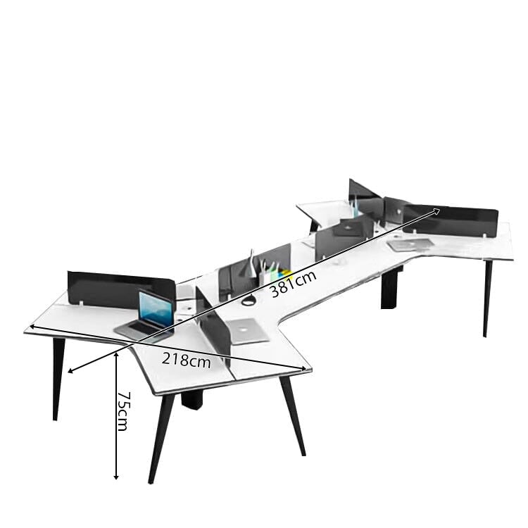 オフィスデスク　ワークデスク　パソコンデスク　 デスク　鋼製フレーム　トップパネル付き　組み合わせ自由　ファイルワゴン　ホワイト　カスタマイズ可能　BGZ-C059　 