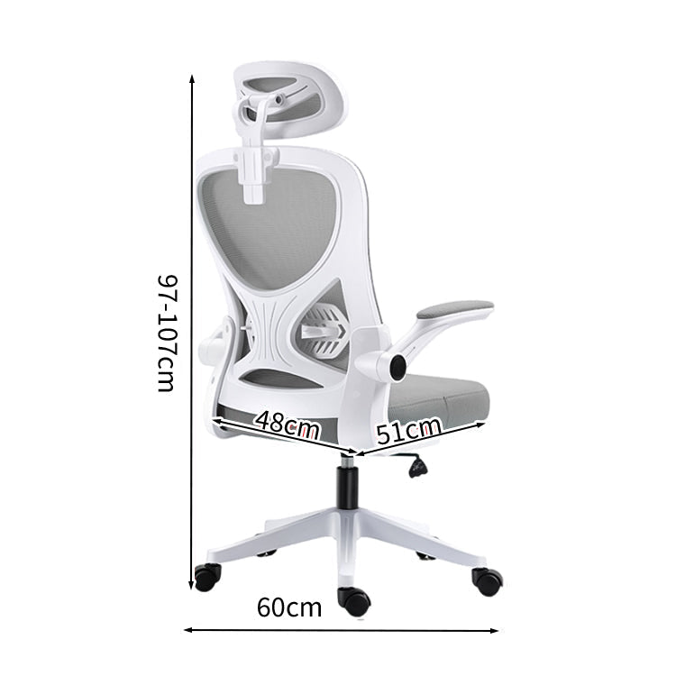 エアサポート·エルゴチェア｜跳ね上げ式アーム×通気メッシュ×ランバーサポート搭載