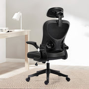 エアサポート·エルゴチェア｜跳ね上げ式アーム×通気メッシュ×ランバーサポート搭載