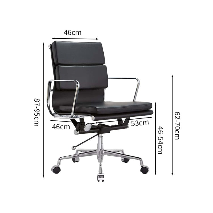 肘付きチェア　オフィスチェア　ワークチェア　デスクチェア　昇降機能　回転機能　ロッキング機能　アルミ合金フレーム　キャスター付き　ブラック　BGY-M-069