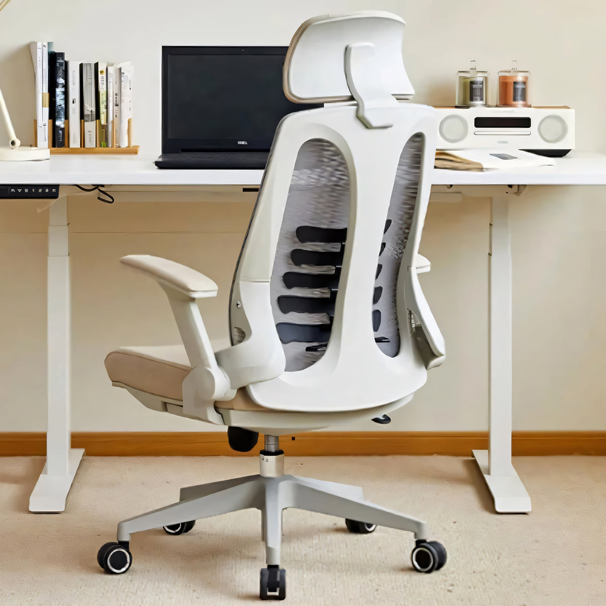 3D座面　背もたれ　オフィスチェア　チェア　パソコンチェア　パソコンチェアー　デスクチェア　デスクチェアー　オフィスチェアー　椅子　シンプル　コンパクト　