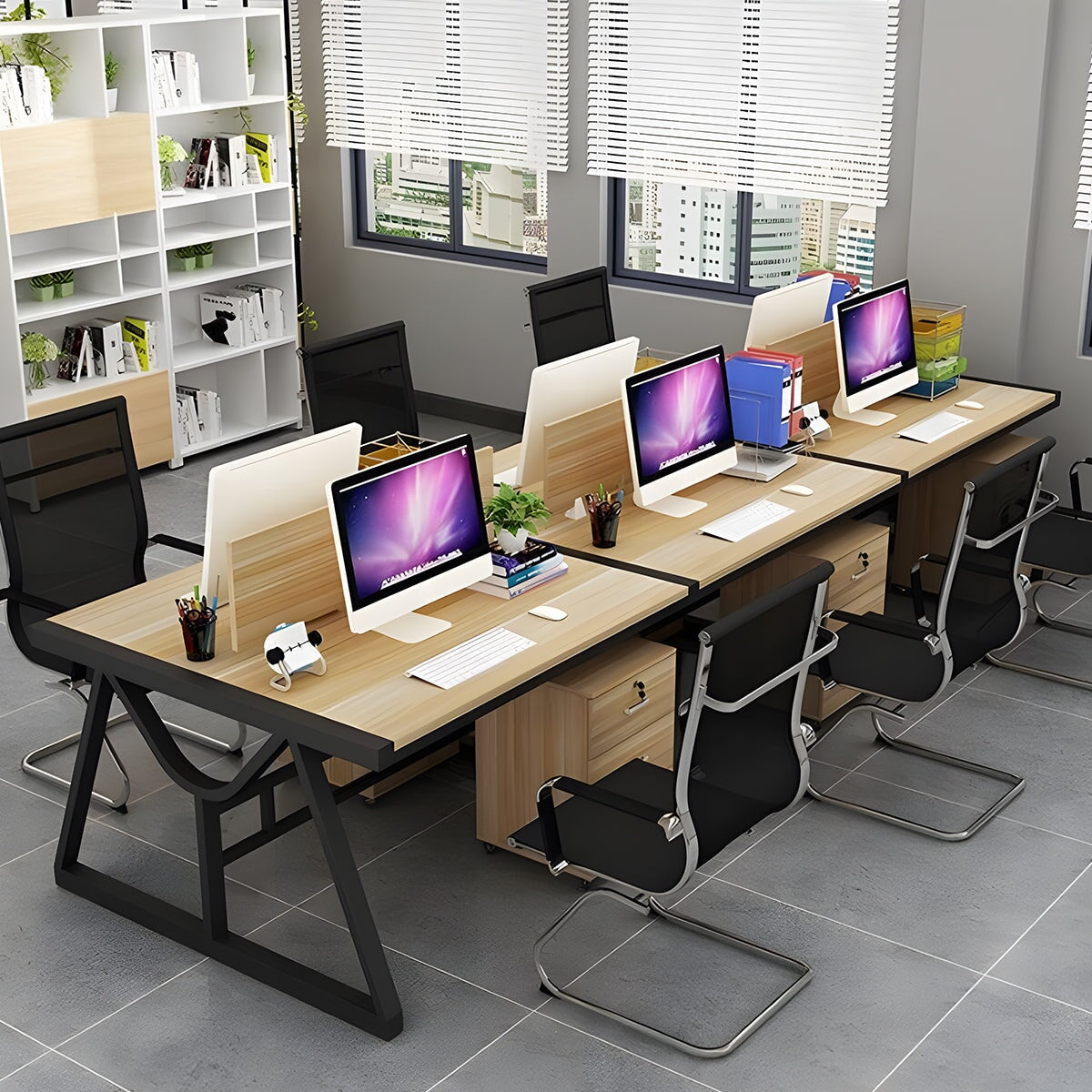 オフィスデスク デスク ワークテーブル ワークデスク 机 作業台  事務机　BGZ-M-012  