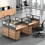 厚い天板　パーティション　配線穴キャップ　十分広い　チェスト　デスク　ワークデスク　オフィス用　機能性　実用　シンプル　カスタマイズ可能　