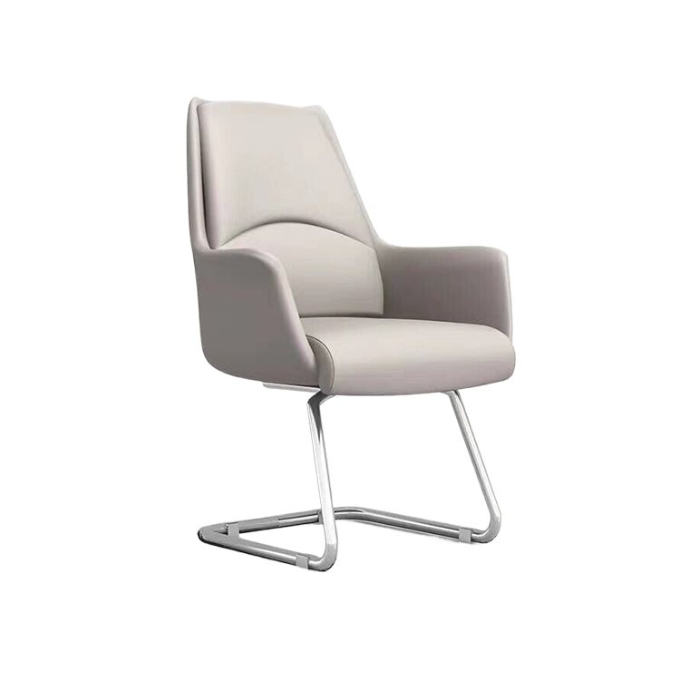 流線型　なめらか　耐久性　幅広　ゆとり　鏡面仕上げ　配線孔　テーブル　会議テーブル　おしゃれ　モダン　ホワイト　ブラック　カスタマイズ可能　HYZ-K-099