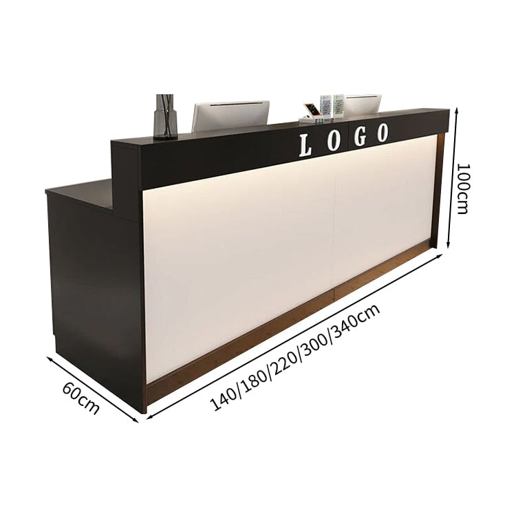 受付カウンター　 カウンター 　受付台　 オフィス受付　 エントランス受付　ナチュラル　カスタマイズ可能　JDT-M-004