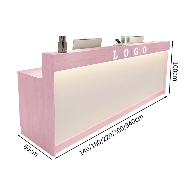 受付カウンター　 カウンター 　受付台　 オフィス受付　 エントランス受付　ナチュラル　カスタマイズ可能　JDT-M-004
