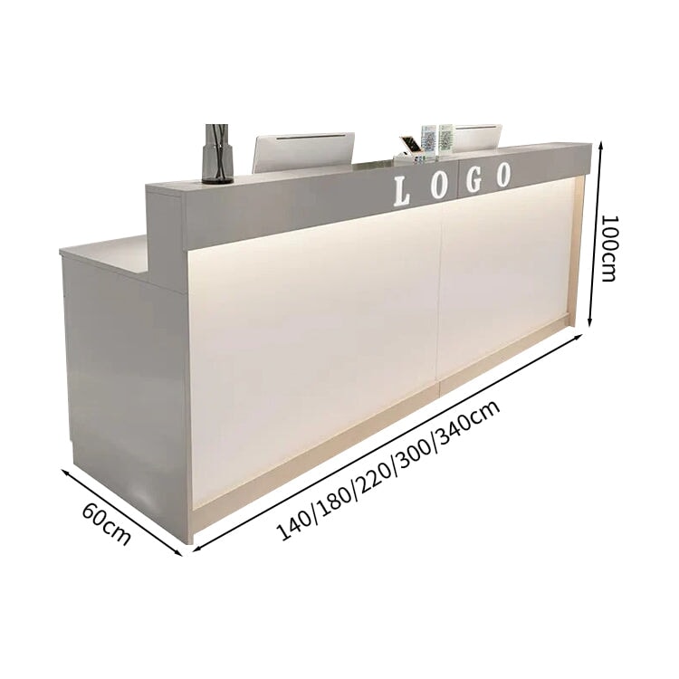 受付カウンター　 カウンター 　受付台　 オフィス受付　 エントランス受付　ナチュラル　カスタマイズ可能　JDT-M-004