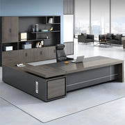 エグゼクティブデスク 役員用デスク シンプルでモダン オフィスデスク デスク＆チェアセット　  