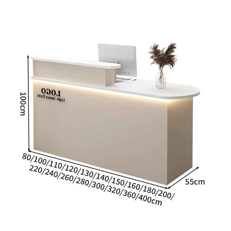 受付カウンター　レジカウンター　カウンター　受付デスク 高級感　扉付き　キーボードトレイ付き　カスタマイズ可能　