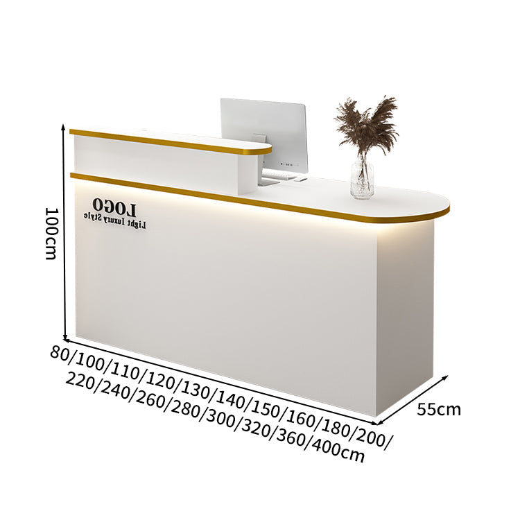 受付カウンター　レジカウンター　カウンター　受付デスク 高級感　扉付き　キーボードトレイ付き　カスタマイズ可能　
