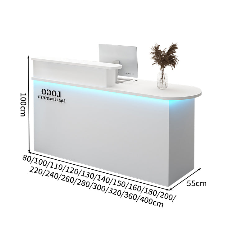 受付カウンター　レジカウンター　カウンター　受付デスク 高級感　扉付き　キーボードトレイ付き　カスタマイズ可能　
