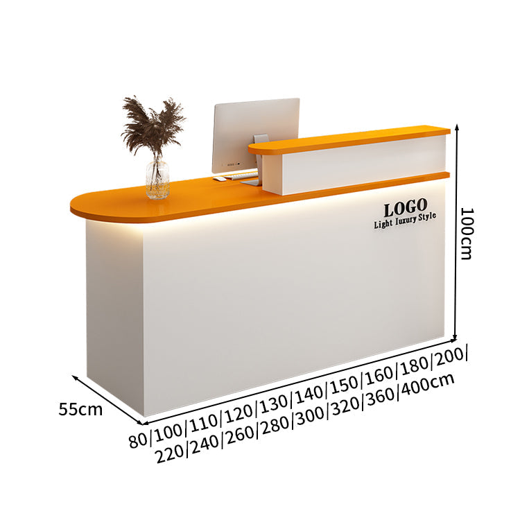 受付カウンター　レジカウンター　カウンター　受付デスク 高級感　扉付き　キーボードトレイ付き　カスタマイズ可能　