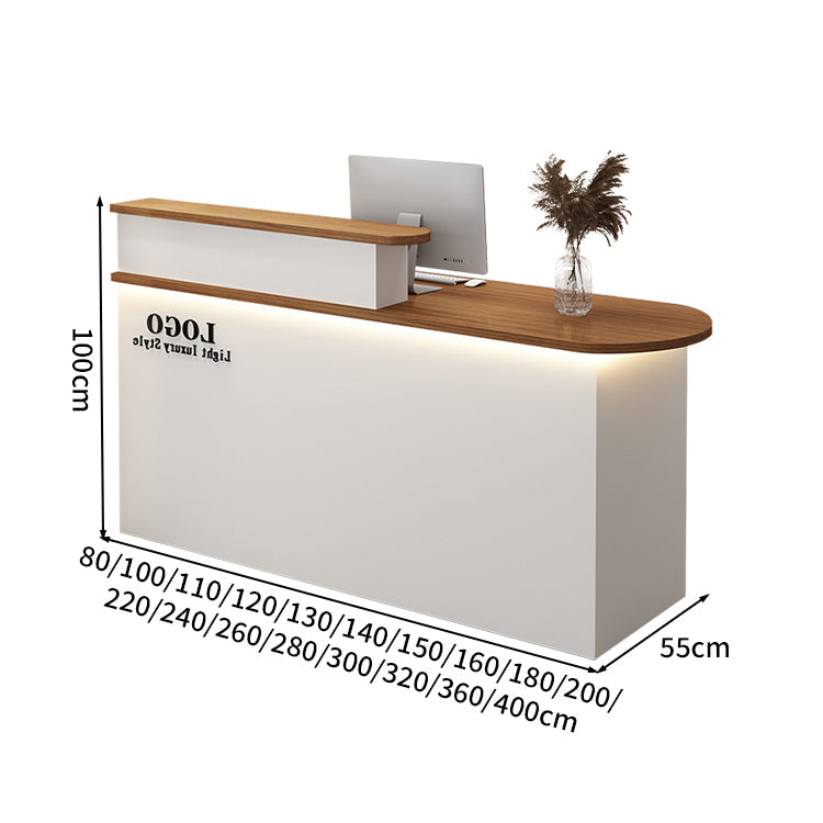 受付カウンター　レジカウンター　カウンター　受付デスク 高級感　扉付き　キーボードトレイ付き　カスタマイズ可能　