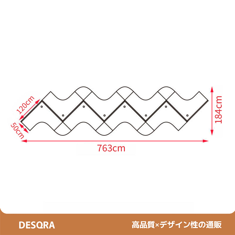 空間に柔らかくなじむ、やさしい曲線のオフィスデスク