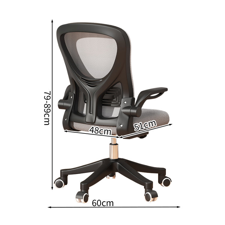 エアサポート·エルゴチェア｜跳ね上げ式アーム×通気メッシュ×ランバーサポート搭載